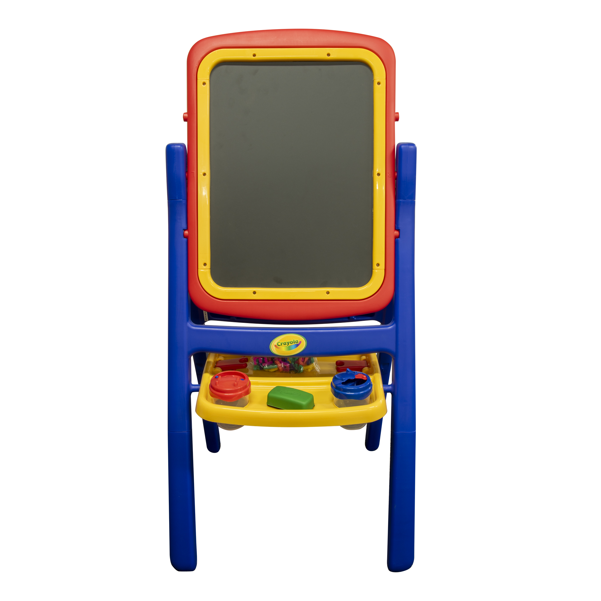 Crayola Quick Flip 2-Sided Art Easel with Magnetic Letters and